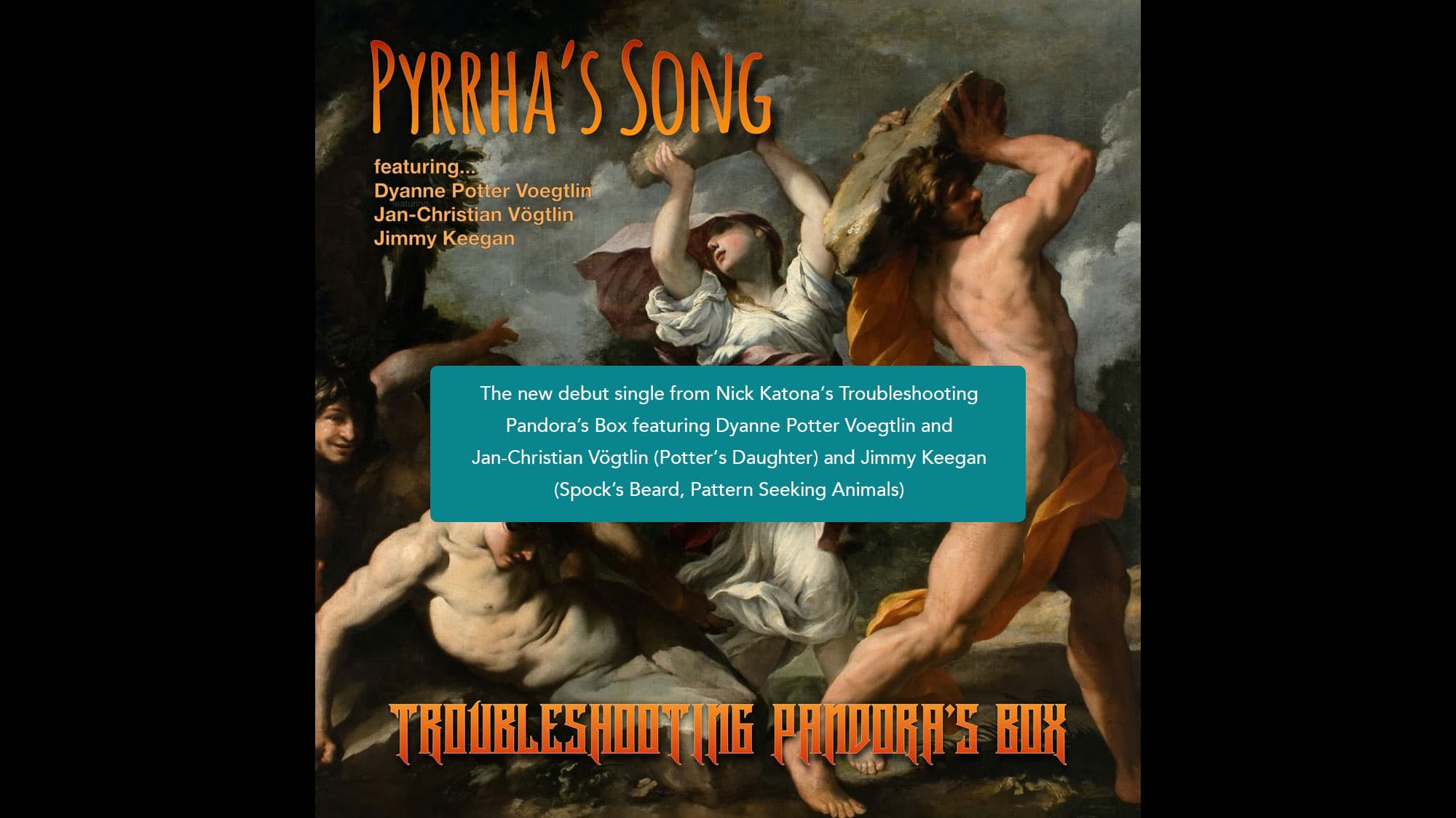 Pyrrha's Song single cover